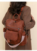 Mochila de cuero para mujer, diseño de moda, bolsos de hombro para mujer, mochila de viaje - details 2