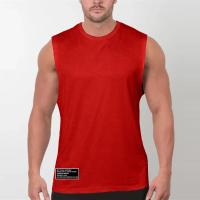 Gym Clothing Fitness Tank Tops Mens Summer Quick Dry Mesh Sports Sleeveless T Shirt Bodybuilding Singlets Running Vest - details 12
