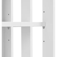 Aparador Buffet Cocina Aparador para Salon con Puerta Corredera Vitrinas de Estrecho para Salón Sala de Estar 106x33x63cm Blanco - details 5