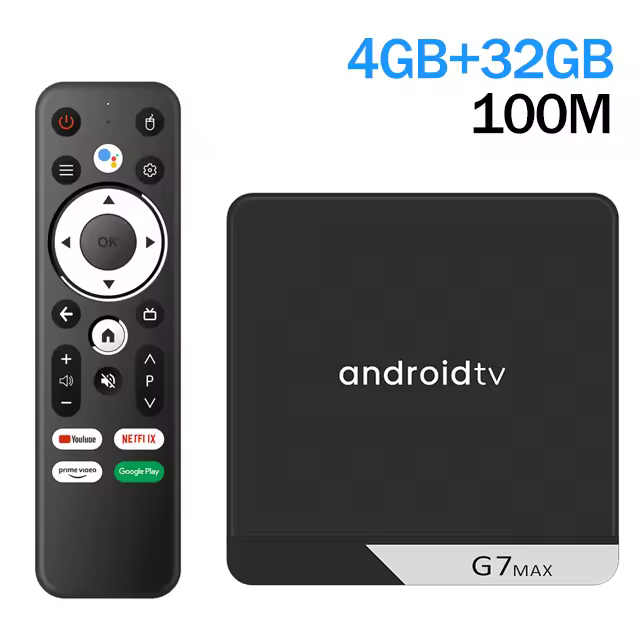 iATV G7 MAX Dispositivo de TV Inteligente con Decodificador Amlogic S905X4 4K WiFi 2,4/5G - 1
