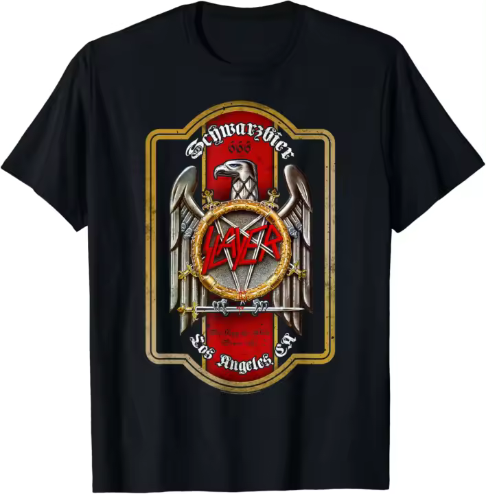 Camiseta de Moda para Hombres Diseño de Etiqueta de Cerveza Artículo de Moda para Hombres - 1