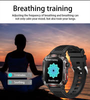 Reloj inteligente militar para hombre, pulsera con seguimiento GPS, Bluetooth, llamadas, batería de 2024 Mah, brújula, iluminación LED, novedad de 600 - details 14