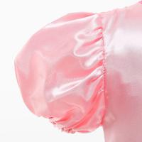 Vestido de princesa melocotón para cosplay, disfraz de juego de rol para niña, trajes de actuación de escenario para fiesta de cumpleaños, vestidos elegantes de carnaval para niños - details 15