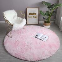 Alfombras de Salón redondas, Pelo Largo, Alfombra para Habitación, Dormitorio, Lavables, Antideslizante, Muy Suave - details 21