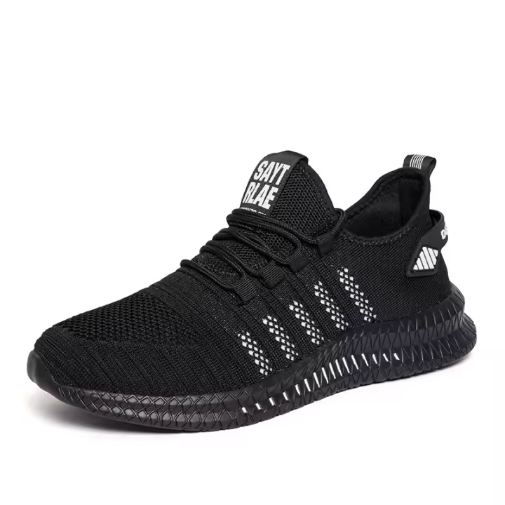 Zapatillas deportivas transpirables para hombre: calzado informal sin cordones con suela MD para actividades en todas las estaciones - 1