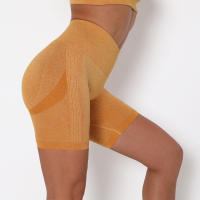 Nessaj-pantalones cortos deportivos para mujer, mallas sin costuras para yoga, gimnasio, fitness, levantamiento de glúteos - details 4