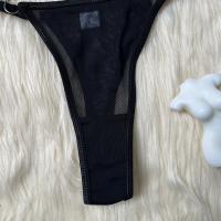 Nuevo estilo transparente para mujer, cadena de metal de malla transparente, conjunto de ropa interior sexy e interesante, sujetador sin espalda, conjunto de sujetador Langerie - details 20