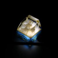 Las tapas de teclado para los teclados mecánicos de Genshin Impact son excelentes: hechas a mano y con estilo personalizado. Las tapas que más me gustan son realmente excepcionales por su elaboración artesanal y personalización única. - details 18