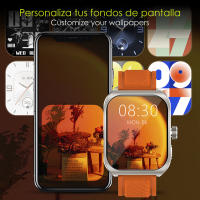 DEPORTE DE AGUA. Smartwatch Z88 Pro doble pulsera. Funciones para exteriores, llamadas BT, notificaciones push. Funciones deportivas + salud. 5,2x1,2x4,1cm - details 4