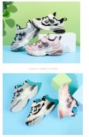 Zapatos informales para niños y niñas, zapatillas deportivas para correr, malla de aire transpirable, peso ligero 27-38, primavera y otoño, 2024 - details 5