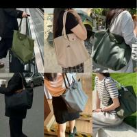 Bolsos de hombro de nailon impermeables para mujer, bolso de mano informal, bolso de mano de gran capacidad, bolso de compras pa - details 8