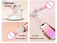 Mini vibrador telescópico inteligente alimentado por USB APP masajero de punto control remoto juguete sexual adulto para mujeres - details 2