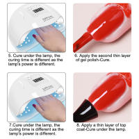 SUN X11 MAX-esmalte de Gel profesional para manicura, lámpara LED UV de 132W, con Sensor automático - details 24