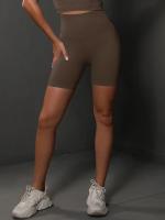 Pantalones cortos de Yoga para mujer, pantalones cortos deportivos sin costuras para gimnasio, pantalones cortos de entrenamiento de cintura alta con realce, pantalones cortos deportivos para Fitness, pantalones cortos de ciclismo - details 60