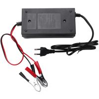 Cargador de batería de coche con enchufe europeo, 12V, 6A, 10A, inteligente, completamente automático, carga rápida automática para pantalla LCD en seco y húmedo - details 2