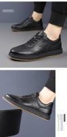 Primera capa de cuero de vaca terciopelo zapatos de cuero térmico para hombres suela suave superficie suave zapatos para hombres - details 20