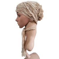 Pañuelo de Encaje para Mujer Gorros de Cuidado del Cabello Islámico Bandana de Moda para Pérdida de Cabello - details 14