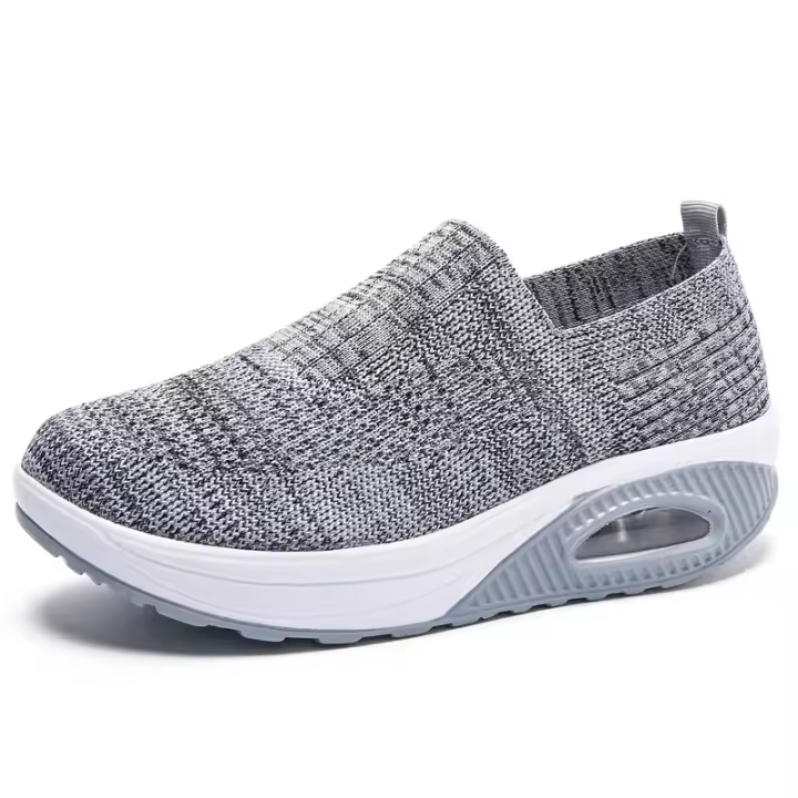Zapatillas de deporte ligeras para mujer, zapatos sin cordones para caminar, tenis con soporte para arco - 1