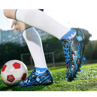 Zapatos de fútbol para niños FG/TF, botas de fútbol escolares, tacos para niños y niñas, zapatillas de deporte para césped, calzado deportivo de entrenamiento atlético al aire libre - details 17
