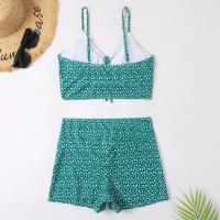 Bikinis de cintura alta para mujer _ bañadores con botones _ bañadores con motivos florales _ bóxers - details 3