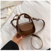 Diseñador de Moda Mini Bolso Negro Marrón Bolso de Hombro de Cuero con Tapones - details 9