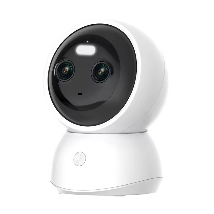ANSVICAM 2K 5G Wifi cámara domo de doble lente interior 3MP llamada de un toque Monitor de bebé cámara IP de seguridad de conversación bidireccional con Alexa - 1