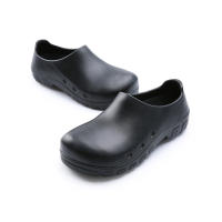 Abnkarwin Zapatos de Chef con Punta de Acero, Resistentes al Desgaste, Antideslizantes y a Prueba de Aceite Calzado de Trabajo para Hombres en Primavera/Verano - details 2