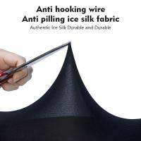 Mangas de Protección Solar de Verano Tela de Seda de Hielo Guantes Protectores UV para Hombres - details 12