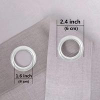 Cortinas De Ventana Gradiente Semi Transparentes Para Dormitorio Y Sala De Estar Bloqueo De Calor Sin Capa Doble Material Poliéster Modernas Con Borlas En Lado Instalación - details 24