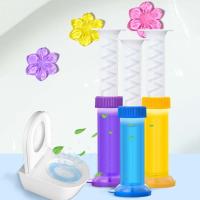 Desodorante aromático para el hogar, accesorio de baño, elimina olores, ambientador, Gel de fragancia, limpiador de inodoro - details 0