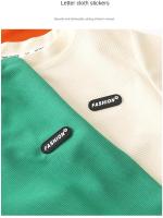 Conjuntos de Pantalones Cortos para Niños Ropa de Verano Monocromática 2 Piezas - details 6
