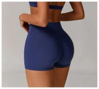 Ropa deportiva de yoga de alta elasticidad para mujer, pantalones cortos absorbentes, pantalones push-pull, monos para ciclismo, jogging y fiesta - details 2
