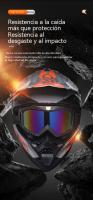 Casco hombre mujer MX Carreras de Locomotora General trail moto - details 6