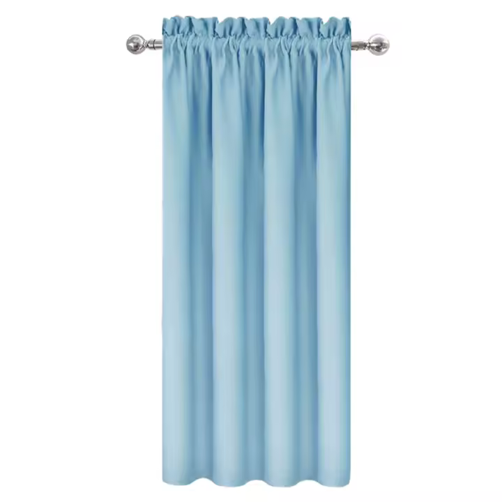 Cortinas opacas aislantes para dormitorio y cocina, ahorro de energía - 1