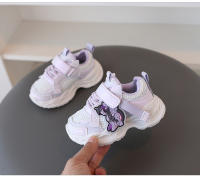 Zapatillas deportivas lindas de doble red para niños, nuevas zapatillas de dibujos animados para niñas, zapatos transpirables para papá para niños - details 10