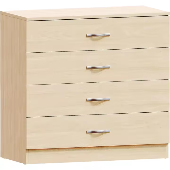 75 x 36 x 72 cm Cómoda de 5, 4, 3 gavetas para Home Descuento - 1