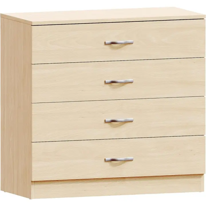 75 x 36 x 72 cm Cómoda de 5, 4, 3 gavetas para Home Descuento - 1