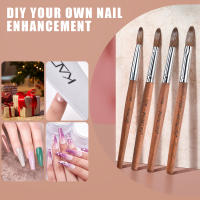 Brocha de Uñas Profesional KADS Kolinsky de Acrílico con Mango de Madera Estilo Chino Regalo en Estuche Tamaño 6-18# Manicura Kit y Accesorios - details 1