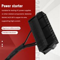 Probador de arranque de fuente de alimentación ATX PSU PC hembra de 24 Pines, Cable Jumper Ridge de arranque con interruptor de encendido/apagado, 50cm - details 7