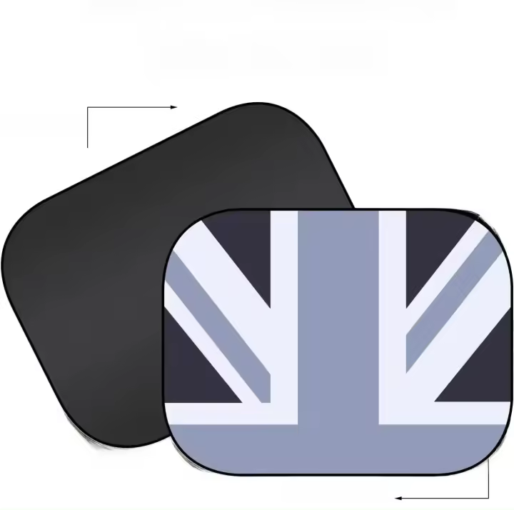 2pcs Sunshade Para Techo Solar Mini Cooper R60 R61 R50 R52 R53 R60 R55 R57 R58 R59 F54 F55 F56 F57 F60 Clubman PVC Grueso No Eléctrico - 1