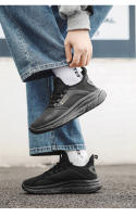 Zapatillas de correr para hombre, zapatos deportivos antideslizantes con amortiguación, zapatillas de entrenamiento para Fitness, zapatillas de tenis informales cómodas para exteriores - details 12