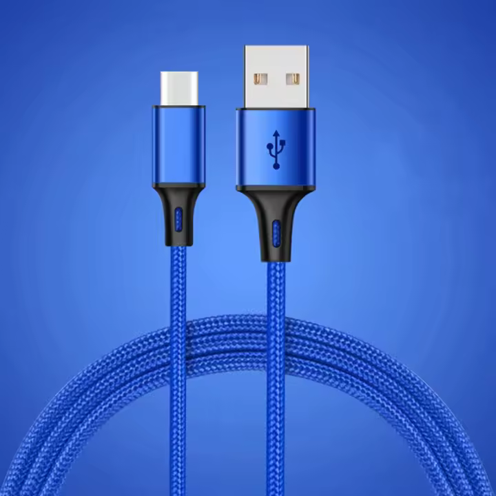 Nephy Cable USB Tipo C de Carga Rápida 3A Longitud de 2m o 3m para Smartphones - 1
