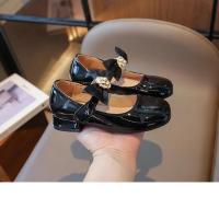 2025 primavera nuevos zapatos de cuero para niñas moda estilo coreano fondo suave antideslizante princesa Chic zapatos para boda - details 8