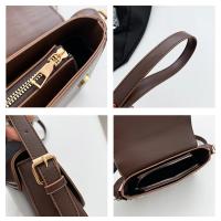 Bolso Cruzado de Moda para Mujer Bolso Pequeño de Hombro con Correa de Cuero Ancho - details 2