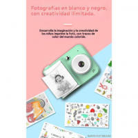 Cámara de fotos infantil con foto e impresión Juguete de niña de alto píxel Regalo de cumpleaños - details 7