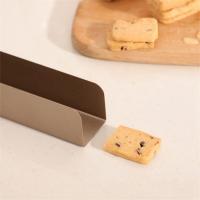 Cortadores de galletas de acero al carbono antiadherentes, molde rectangular para galletas, forma de U, 2 piezas - details 3