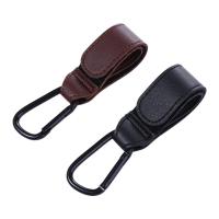 Bolsas colgantes giratorias de cuero PU, mosquetón de aleación de aluminio, ganchos para cochecito, Clips, gancho para cochecito, organizador de carrito, bolsa de bebé, gancho para cochecito - details 13