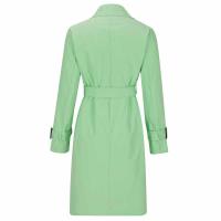 Abrigo de Trench de Moda Casual para Mujer con Cinturón Desmontable y Bolsillos Diseño de Cierre de Doble Botonadura Material Exterior de Poliéster Abrigo de Tren de Largo Medio para Otoño/Invierno - details 18