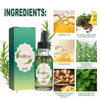 El romero nutre suavemente el cuero cabelludo, espesa, nutre, fortalece y solidifica el aceite esencial para el cuidado del cabello - details 2