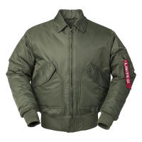 Chaqueta de vuelo Bomber CWU 45P acolchada de nailon para invierno, abrigo de estilo militar Vintage TOP GUN, chaqueta para hombre - details 4